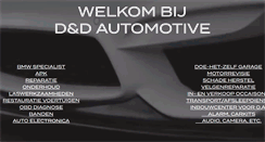 Desktop Screenshot of dndautomotive.nl