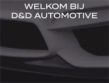 Tablet Screenshot of dndautomotive.nl